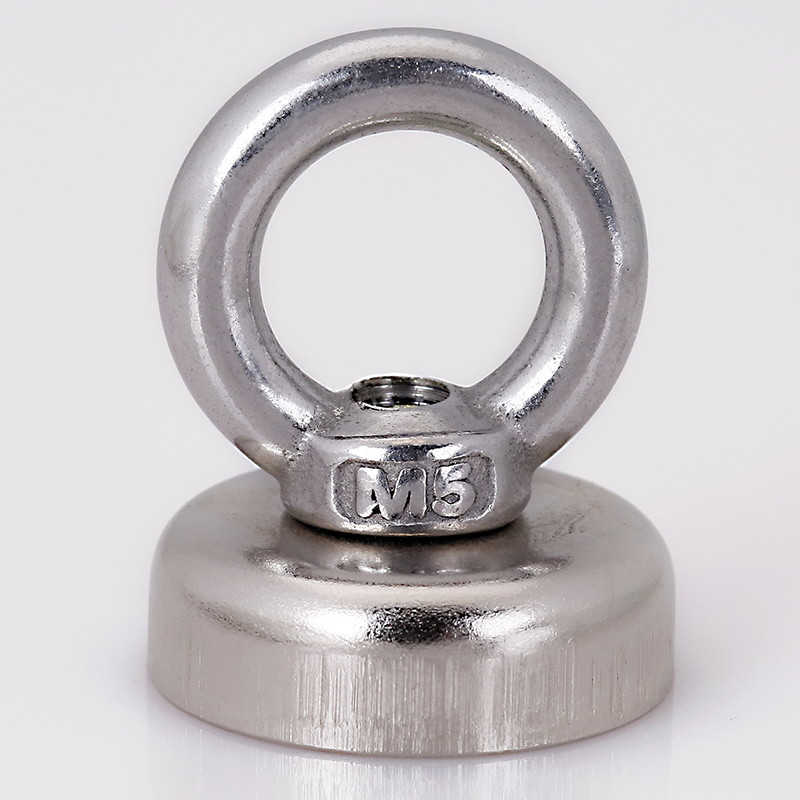 圓環強力磁鐵D25mm圓形強磁M5沉頭帶孔吸鐵石強力磁石釹鐵硼磁鐵